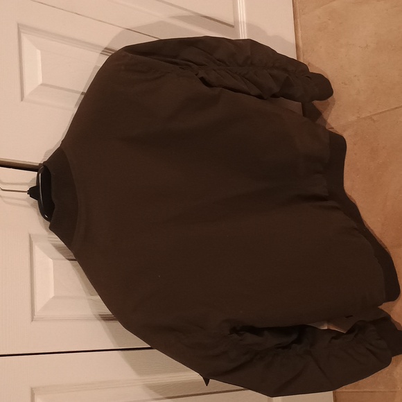 Mens Hunter Green CSG Bomber Jacket size Large - Picture 4 of 4